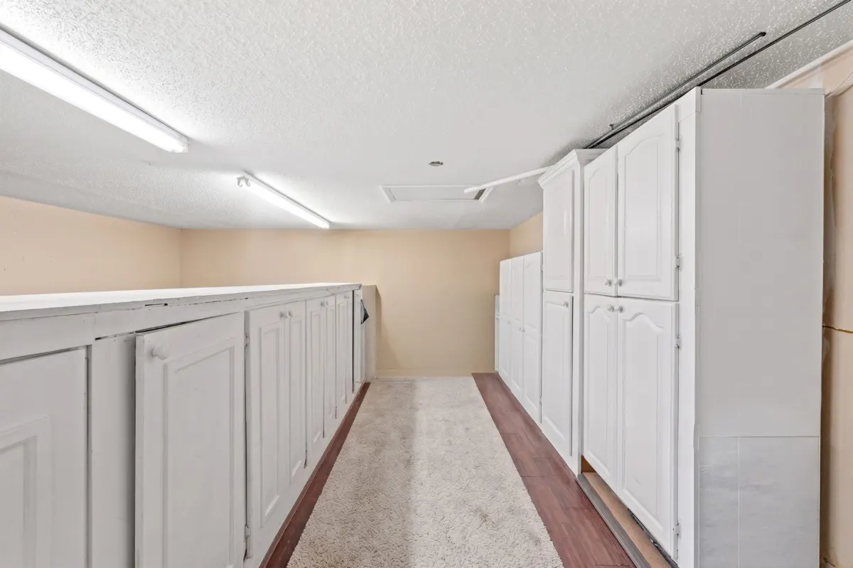 Garage storage area