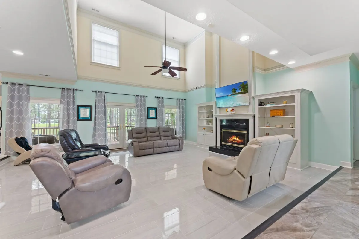 Additional view of the living room